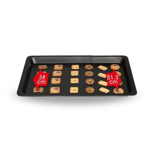 bandeja horno rectangular extensxible "guardini"