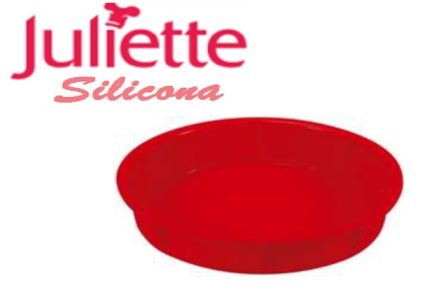 molde biscocho liso redondo silicona 24 cm. "juliette guardini"
